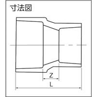 ＤＶ継手　インクリーザ　ＤＶ－ＩＮ５０Ｘ３０