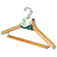 木製ハンガー　バリュー３本組