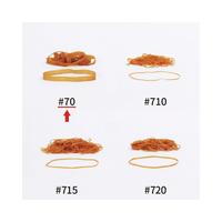 オーバンド　５０ｇ透明袋　＃７０　アメ　５本