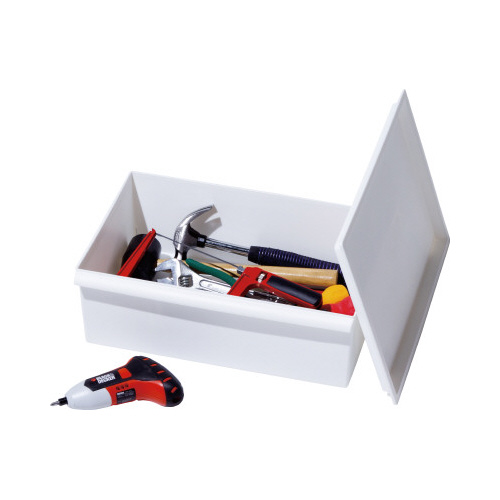 ジャストイットコンテナーワイド　（フタ）ホワイト