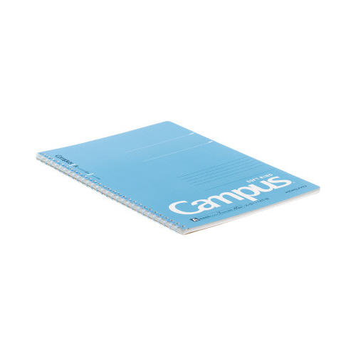 キャンパスソフトリングドット罫４０枚Ｂ５　青　５冊