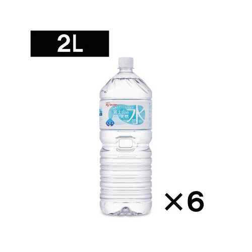 富士山の天然水　２Ｌ×６本※