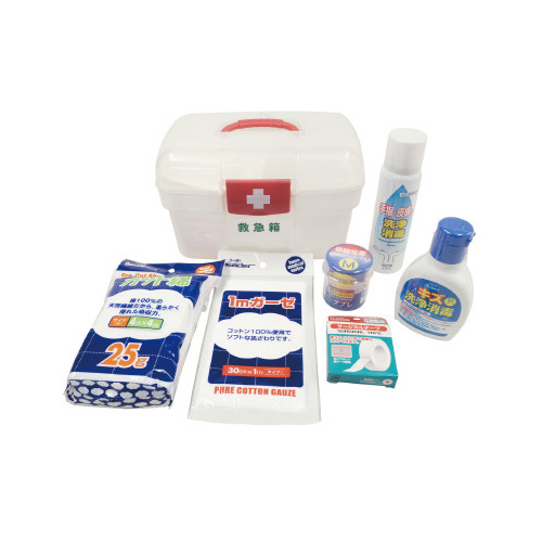 リーダーポリ救急箱　Ｓサイズ（衛生材料セット付）