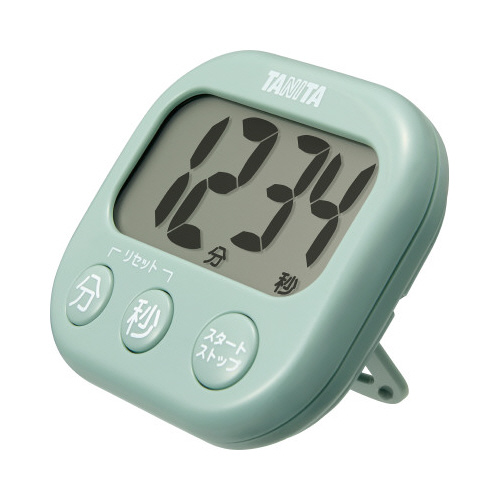 抗菌でか見えタイマー　　ＴＤ４２９　グリーン　３個