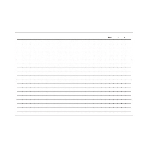 キャンパスノートＢ罫ドット入り５０枚ハーフ紺１０冊