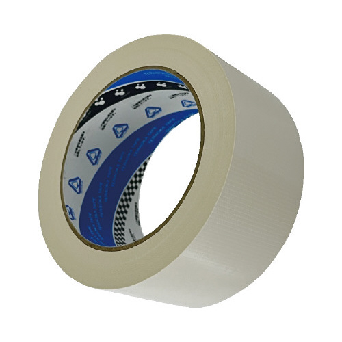 再生ＰＥＴ布テープＮｏ．１６０５　白　５０ｍｍ