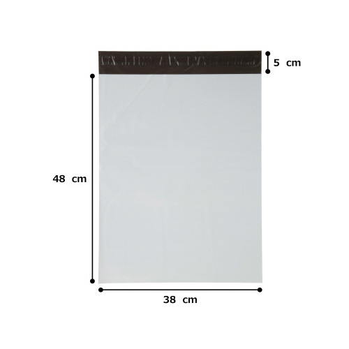 透けないテープ付宅配袋特大　１０枚×１０