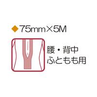 ゼロテックス（キネシオ）７５ｍｍ×５ｍ４入