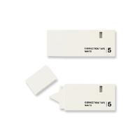 修正テープ　紙製　５ｍｍ　白