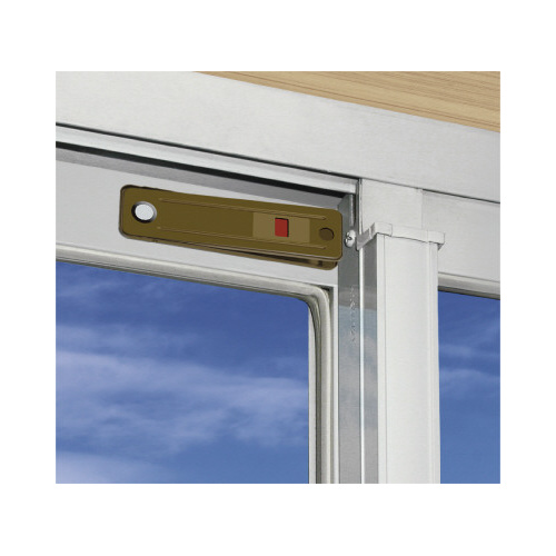 お知らせ窓付き　ワンタッチロック大１Ｐ　ブロンズ