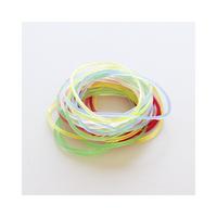 【輪ゴム】　オーバンド透明袋クレアス混色　１袋ｘ３