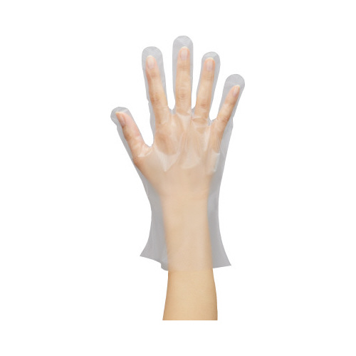 取り出しやすいポリエチレン手袋　Ｓ　１００枚入