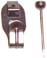 額吊金具　まとめ売り鉄製Ｘフック小１００パック入