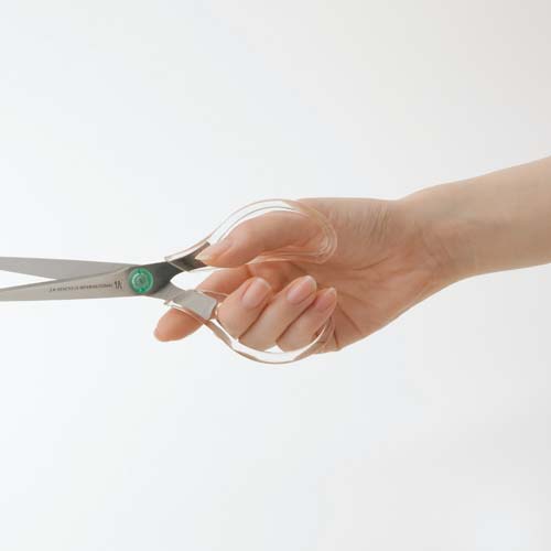 ヘンケルスハサミ　クールカット　グリーン