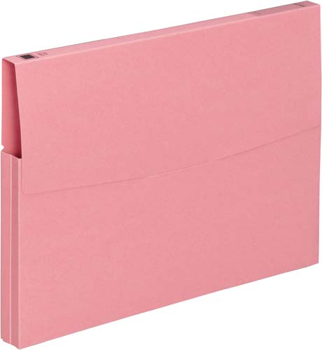 ケースファイル　高級色板紙　Ａ４縦　桃　３０冊