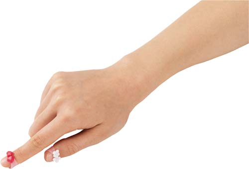 指サックメクリッコＳｗｅｅｔハート１Ｓ　１０パック