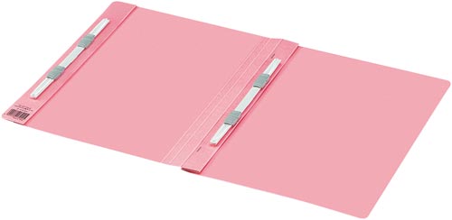 フラットファイルダブルとじ具タイプＡ４縦　桃１０冊
