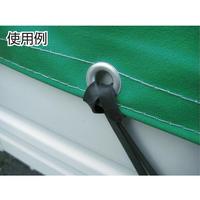 ゴムロープ金具付Ｗフック付　２０Ｘ３．５　１本