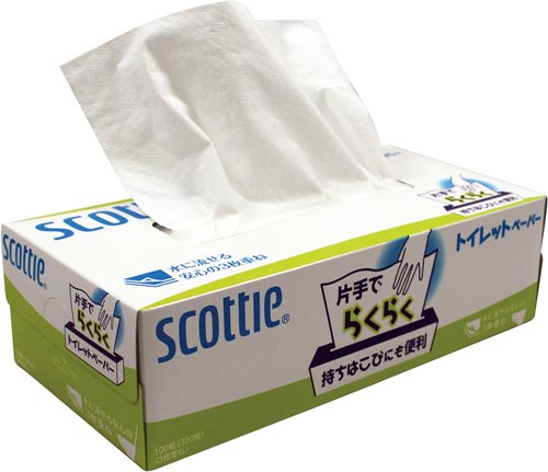 スコッティ　片手でラクラクトイレットペーパー×２０