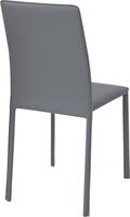 ブライトスタッキングチェア（グレー）４脚入