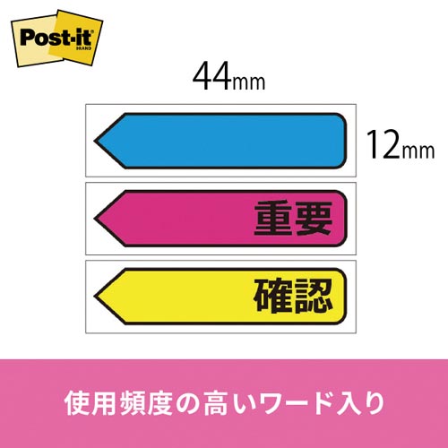ジョーブ　メッセージ入りポインター　重要／確認×５