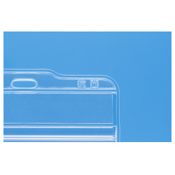 抗菌名札用ホルダー　チャックなしＮ７３ＡＢ－５０Ｐ