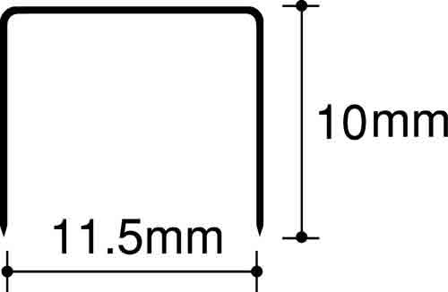 ホッチキス　大型１２号１０ｍｍ　１８００本３箱