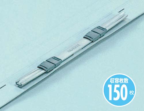 フラットファイルＶ樹脂とじ具　Ａ４縦　黄　１０冊