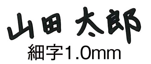 油性マーカー　マイネーム　細字　赤　１０本