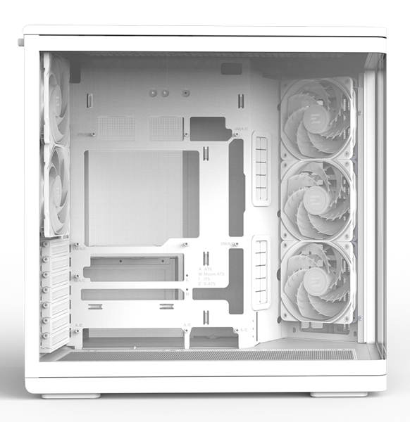 ミドルタワー型PCケース P60 White