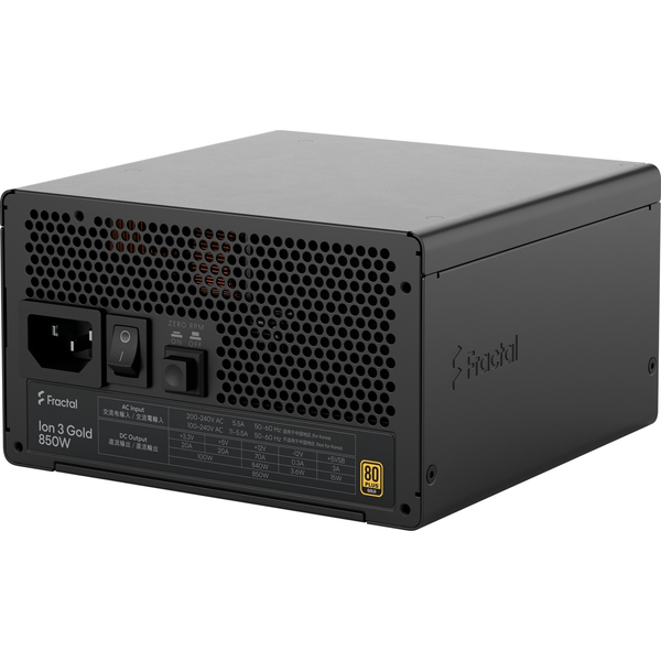 PC電源ユニット Ion 3 Gold 850W Black