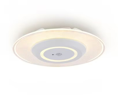 LED小型シーリングライト パネルライト 人感センサー付き 電球色