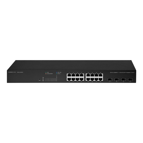 16ポート 2.5GBASE-T + 4スロット 10G SFP+ マネージドL2スイッチ