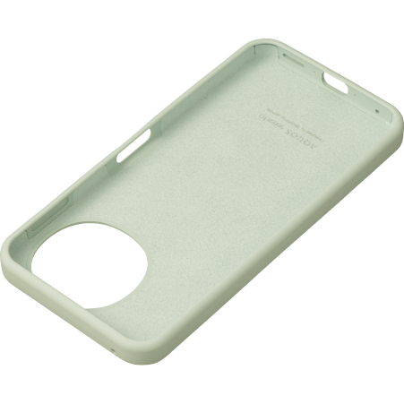 AQUOS sense10用 SHARP純正シリコンケース ペールミント