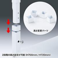 プリンタスタンド　Ｗ４００×Ｄ４００×Ｈ７００ｍｍ