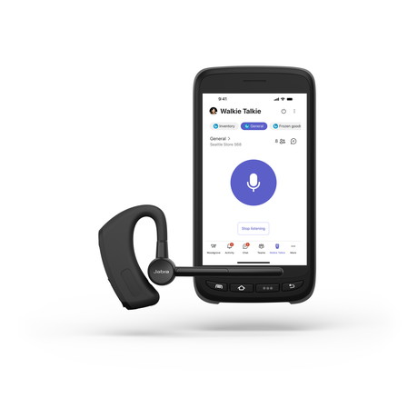 片耳用無線ヘッドセット（Jabra　Perform　45　SE）