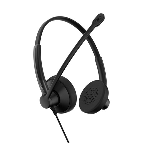 両耳用有線ヘッドセット（IMPACT　100　UC　Stereo　USB-C+A）