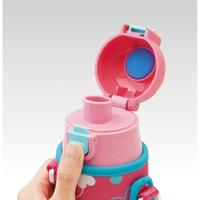 子供用　水筒　ハート水玉　専用カバー付き