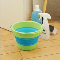 ソフトバケツ　ミニ　グリーン　２セット