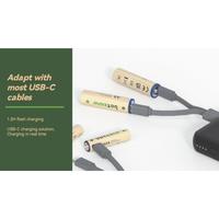 リチウムイオン電池　単３　ケーブルなし　２本入