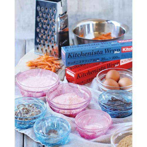 キッチニスタラップ抗菌ブルー４５ｃｍ×５０ｍ