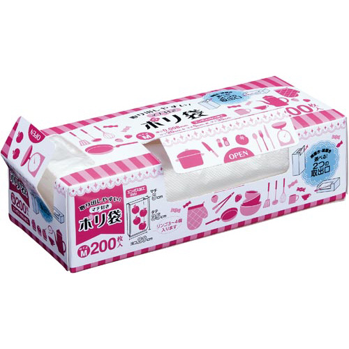 Ｐａｃｋ　Ｄｏ！ポリ袋　Ｍ　２００枚入