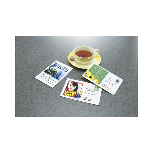 カラーレーザー＆コピーはがきセミ光沢なし１００枚