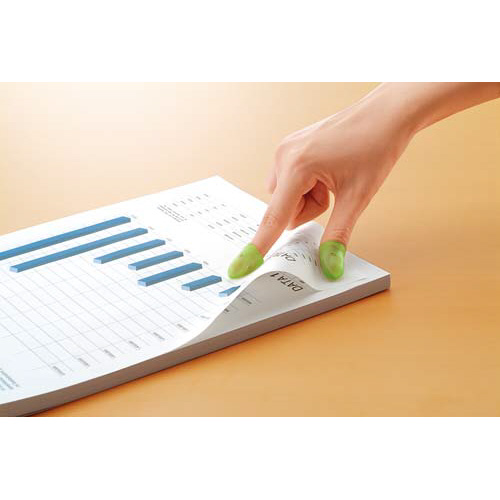 キャップ型紙めくり＜メクリンキャップ＞Ｌサイズ３個