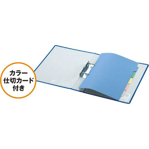 チューブＦ＜エコ＞青Ａ４縦背幅１０５ｍｍ１０冊