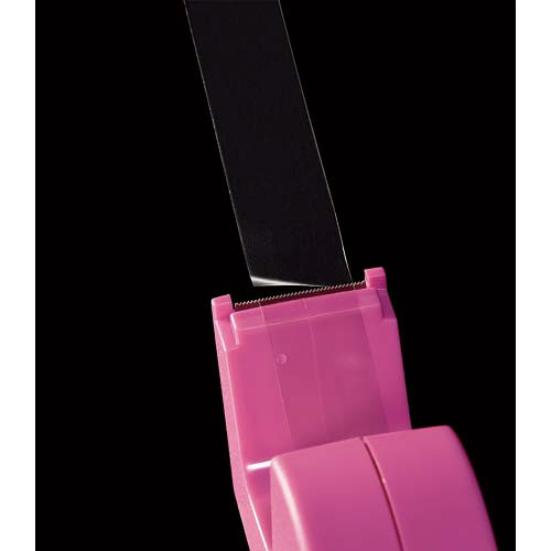 テープカッター　カルカットハンディ小巻ピンク×５