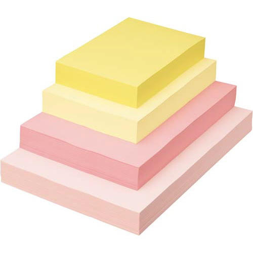 マルチカラーペーパーＢ５　ライトピンク５００枚×３