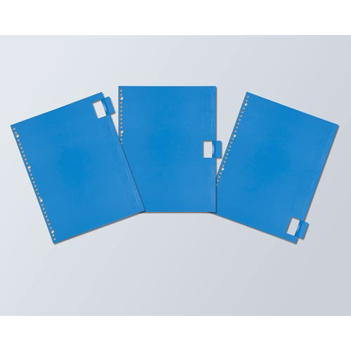 見出し位置自在　ＰＰ製仕切カード３０穴６山