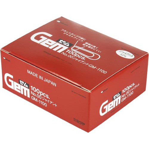 ゼムクリップ　ジャイアント　約１００本入×５