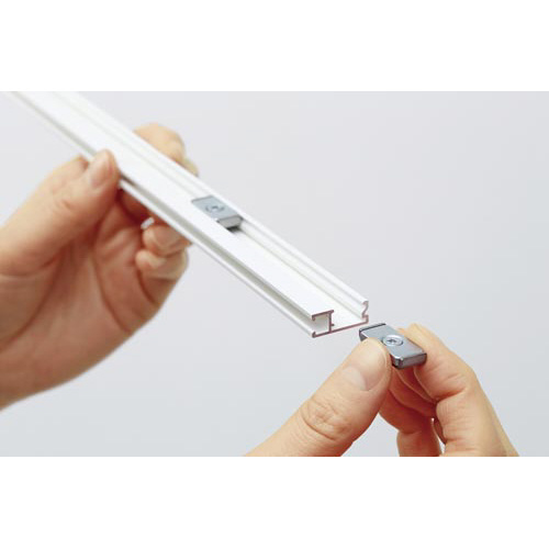 マグネットピクチャーレール　０．５ｍ　ホワイト